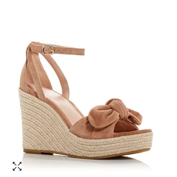 Kate Spade Kianna Tan Wedge Sandals - Picture 1 of 10